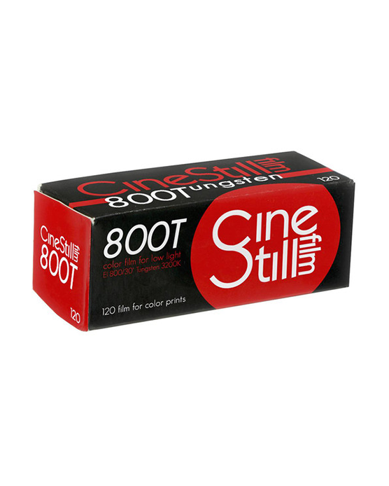 CineStill Film 800Tungsten C-41 Color Negative Film (120 Roll Film)