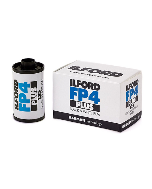 Ilford FP4 Plus Black and White Negative Film (35mm Roll Film, 36 Exposures)