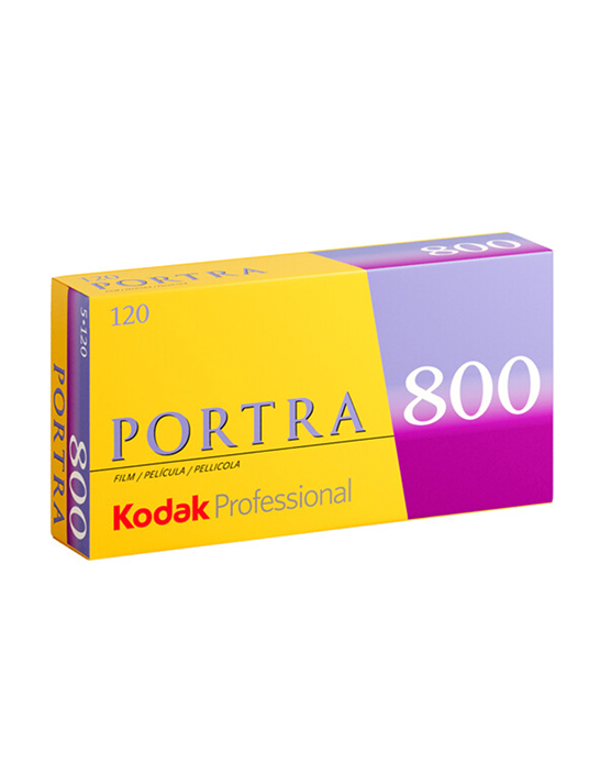 Kodak Professional Portra 800 Color Negative Film (120 Roll Film, 1-Roll)